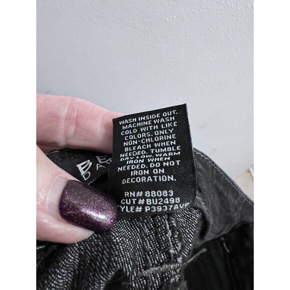 Beau Dawson Black Skinny Jeans Sz 8P - Picture 6 of 6